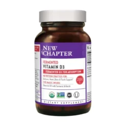 New Chapter Fermented Vitamin D3 30 Tablets