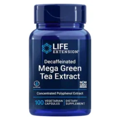 Life Extension Mega Green Tea Extract (decaffeinated) 100 Vegecaps