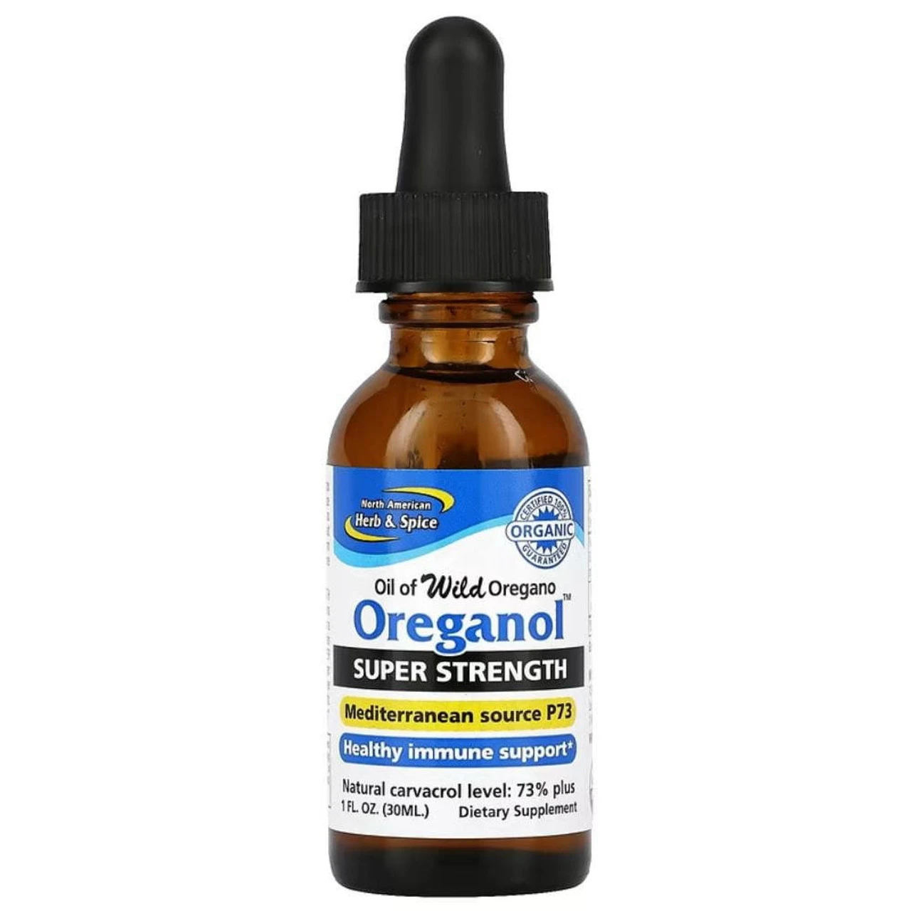 North American Herb & Spice Super Strength Oil Of Oregano 1 Oz 1 North American Herb & Spice Super Strength Oil Of Oregano 1 Oz