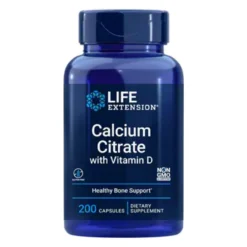 Life Extension Calcium Citrate 200 Capsules