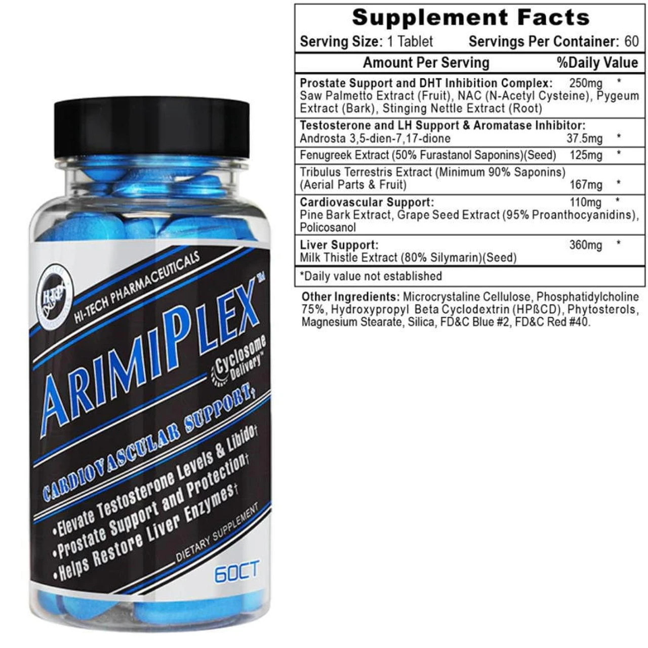 Hi-Tech Pharmaceuticals Arimiplex PCT 60CT 4 Hi-Tech Pharmaceuticals Arimiplex PCT 60CT - Image 4