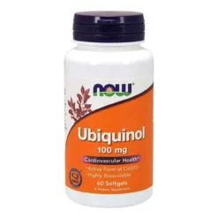 Now Foods Ubiquinol 100mg 120 Soft Gels