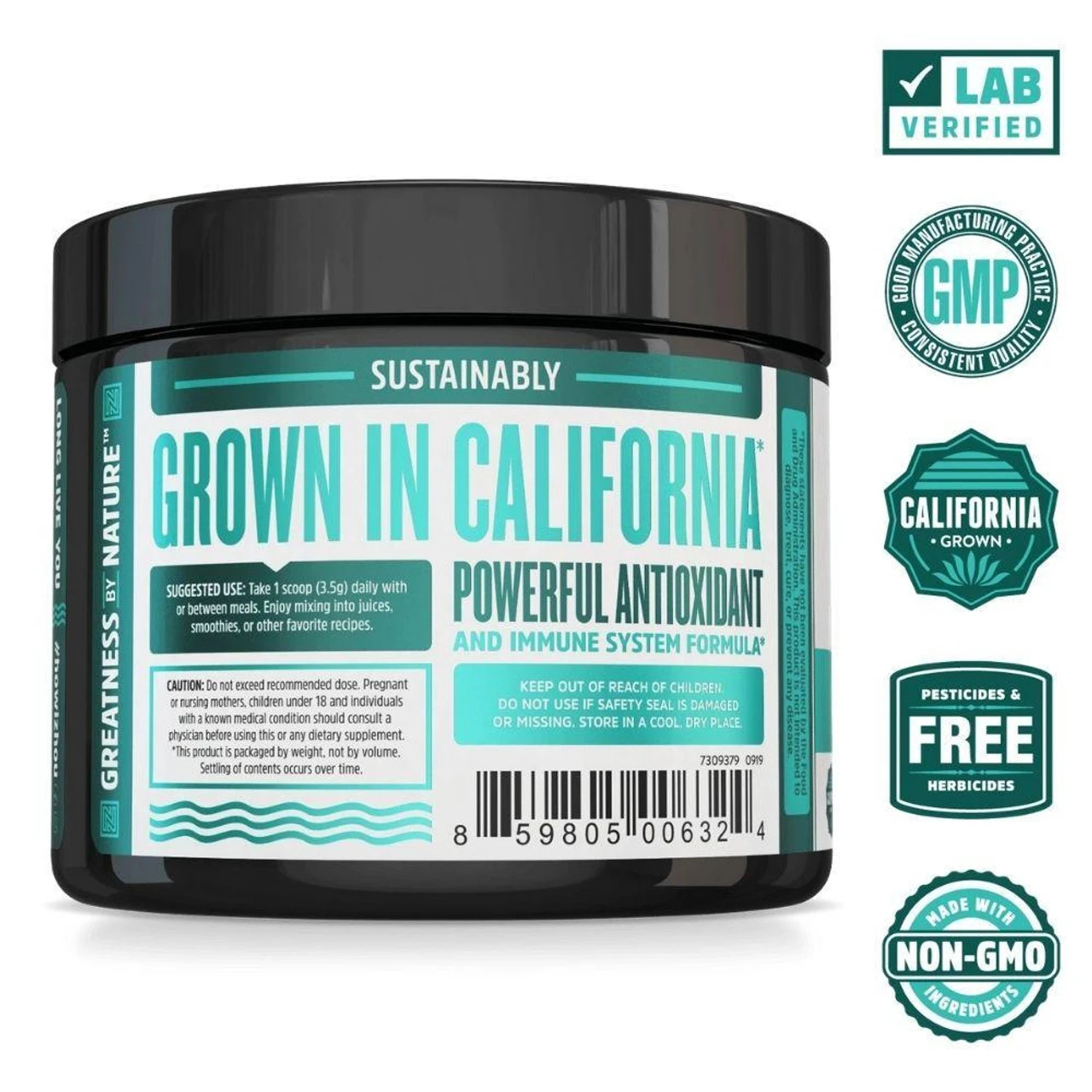 ZHOU Spirulina 6 Ounces 3 ZHOU Spirulina 6 Ounces - Image 3