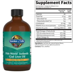Garden Of Life Olde World Icelandic Cod Liver Oil 8oz 7 Garden Of Life Olde World Icelandic Cod Liver Oil 8oz -Now Foods Store Untitleddesign 7 04f36c83 942a 4c77 b61c a010db834263 98577.1704740731