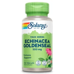 Solaray Echinacea Goldenseal 500mg 100 Capsules