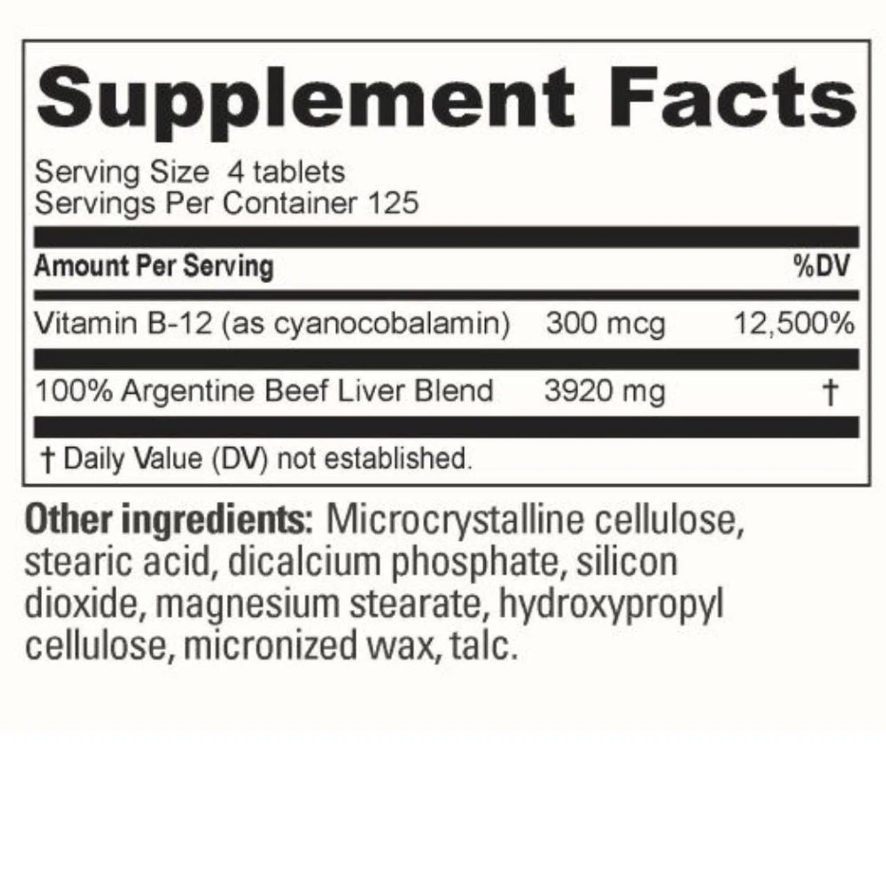 Beverly International Ultra 40 Liver Tablets 500 Tablets 3 Beverly International Ultra 40 Liver Tablets 500 Tablets - Image 3