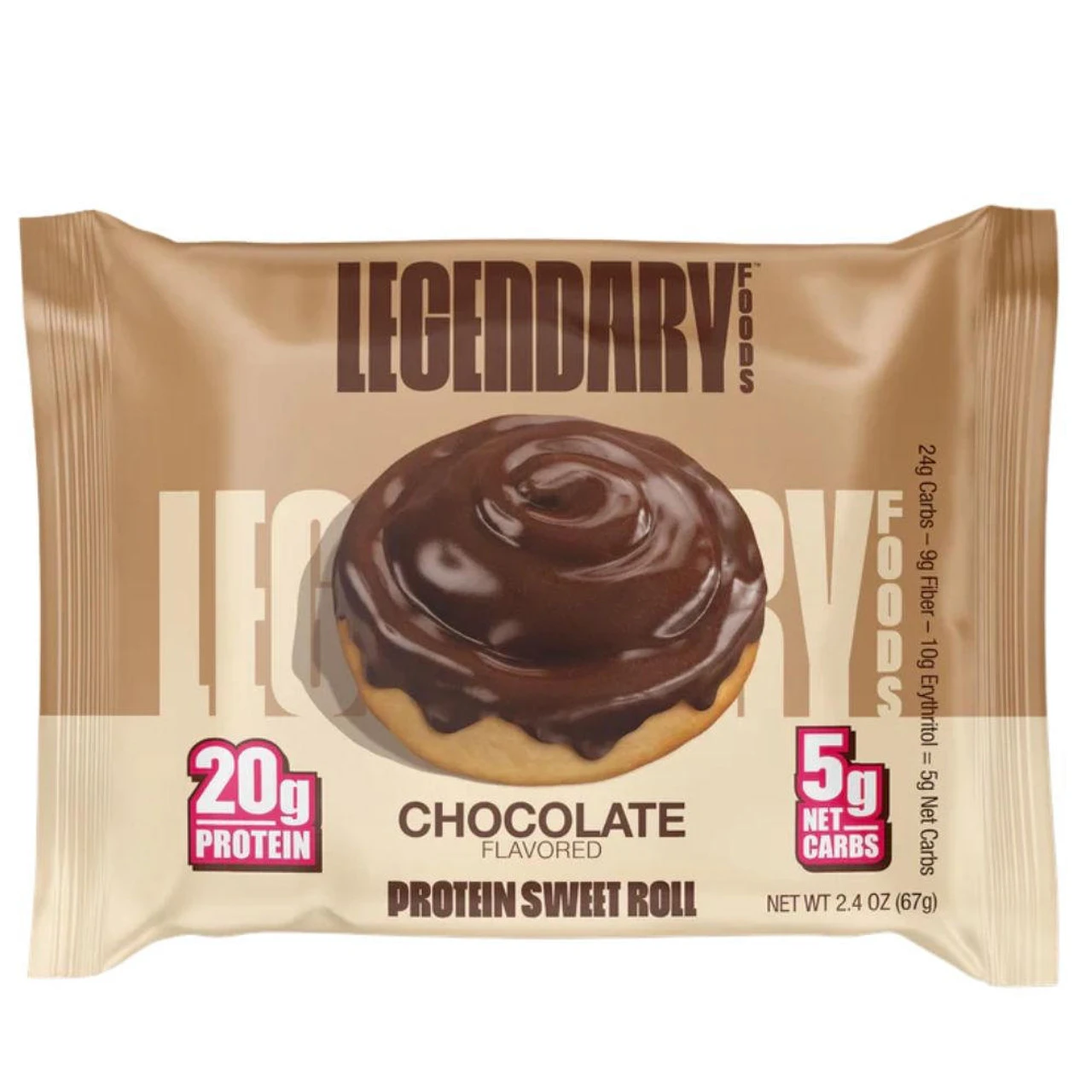Legendary Foods Protein Sweet Roll 8/Box 2 Legendary Foods Protein Sweet Roll 8/Box - Image 2