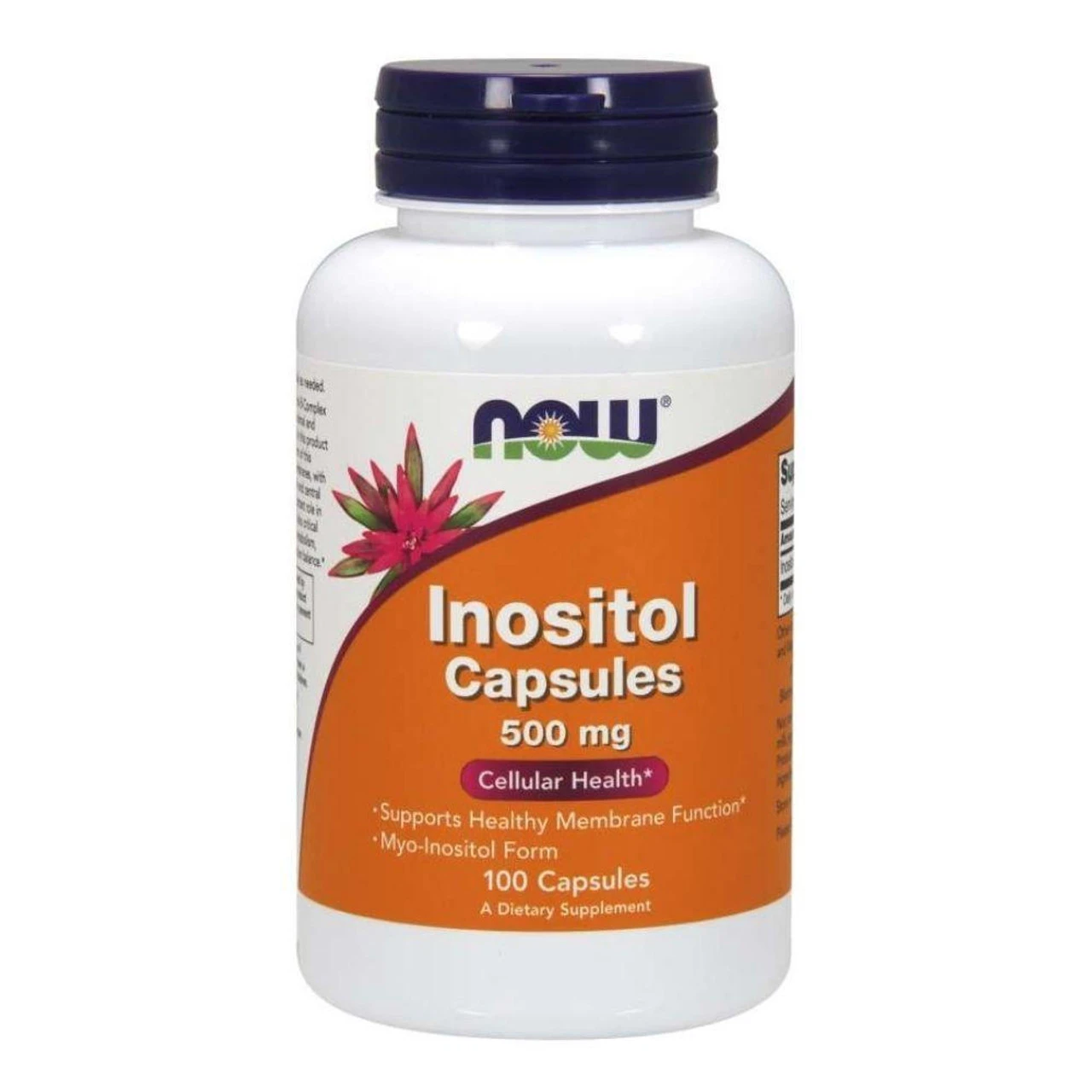 Now Foods Inositol 500 Mg 100 Capsules 1 Now Foods Inositol 500 Mg 100 Capsules