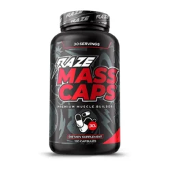Raze Mass Caps Muscle Builder 120 Capsules