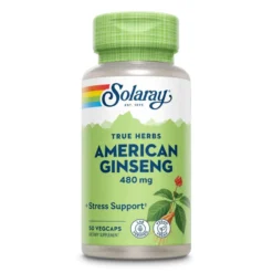 Solaray American Ginseng Root 480mg 50 Capsules