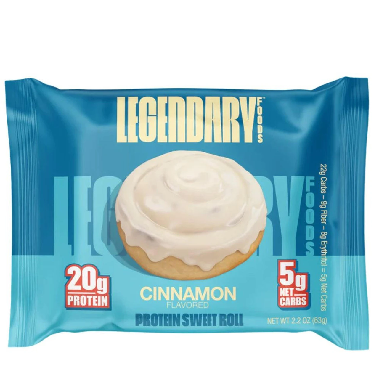 Legendary Foods Protein Sweet Roll 8/Box 3 Legendary Foods Protein Sweet Roll 8/Box - Image 3