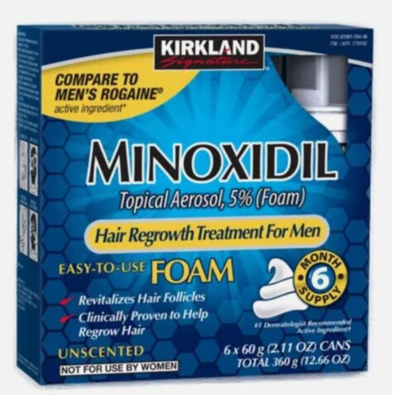 Kirkland Minoxidil Hair Growth Formula 6 Month Supply 1 Kirkland Minoxidil Hair Growth Formula 6 Month Supply