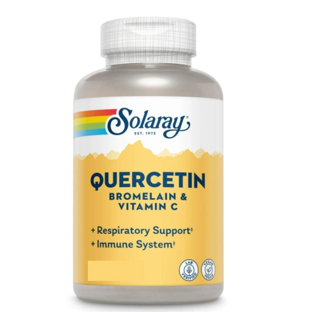 Solaray Quercetin Bromelain Vitamin C 60 Capsules 1 Solaray Quercetin Bromelain Vitamin C 60 Capsules