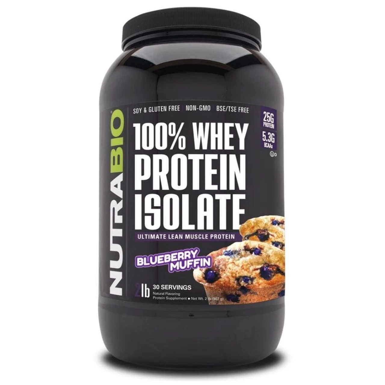 NutraBio 100% Whey Protein Isolate 2lb 12 NutraBio 100% Whey Protein Isolate 2lb - Image 12