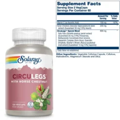 Solaray CircuLegs Circulation Support 120 Capsules 5 Solaray CircuLegs Circulation Support 120 Capsules -Now Foods Store Untitleddesign 95 03b805d9 d229 4b3f 9aeb f68e26c3c26d 81493.1707418362