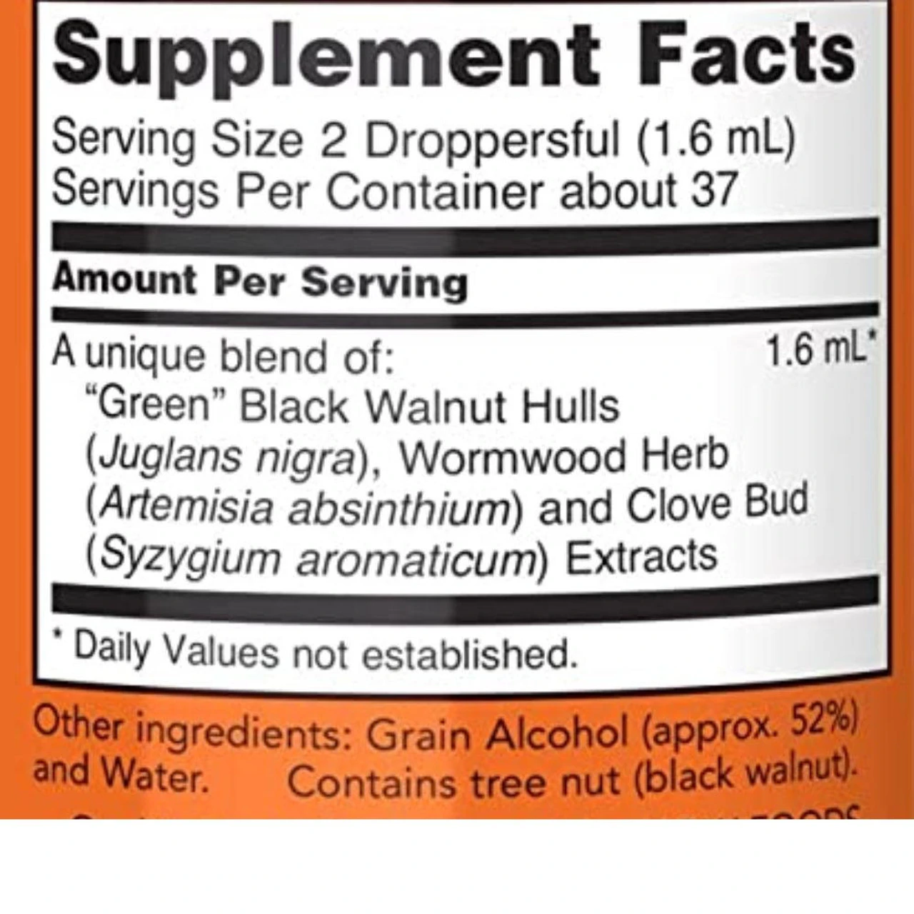 Now Foods Fresh Green Black Walnut Extract 2 Oz 4 Now Foods Fresh Green Black Walnut Extract 2 Oz - Image 4