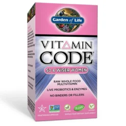 Garden Of Life Vitamin Code 50 And Wiser Womens Formula 240 Vege Caps