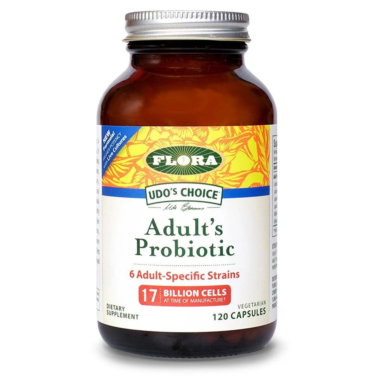 Flora Udo's Choice Adult's Probiotic 120 Vege Caps 1 Flora Udo's Choice Adult's Probiotic 120 Vege Caps
