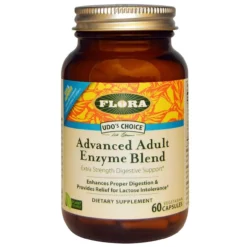 Flora Udo's Choice Advanced Adult Enzyme Blend 60 Capsules