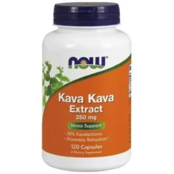 Now Foods Kava Kava 250 Mg 30% 120 Capsules
