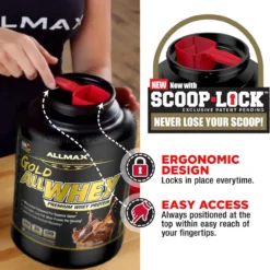 Allmax Nutrition AllWhey Gold 2 Lbs 14 Allmax Nutrition AllWhey Gold 2 Lbs -Now Foods Store allmax allwhey gold scoop lock lifestyle 23839.1713904790