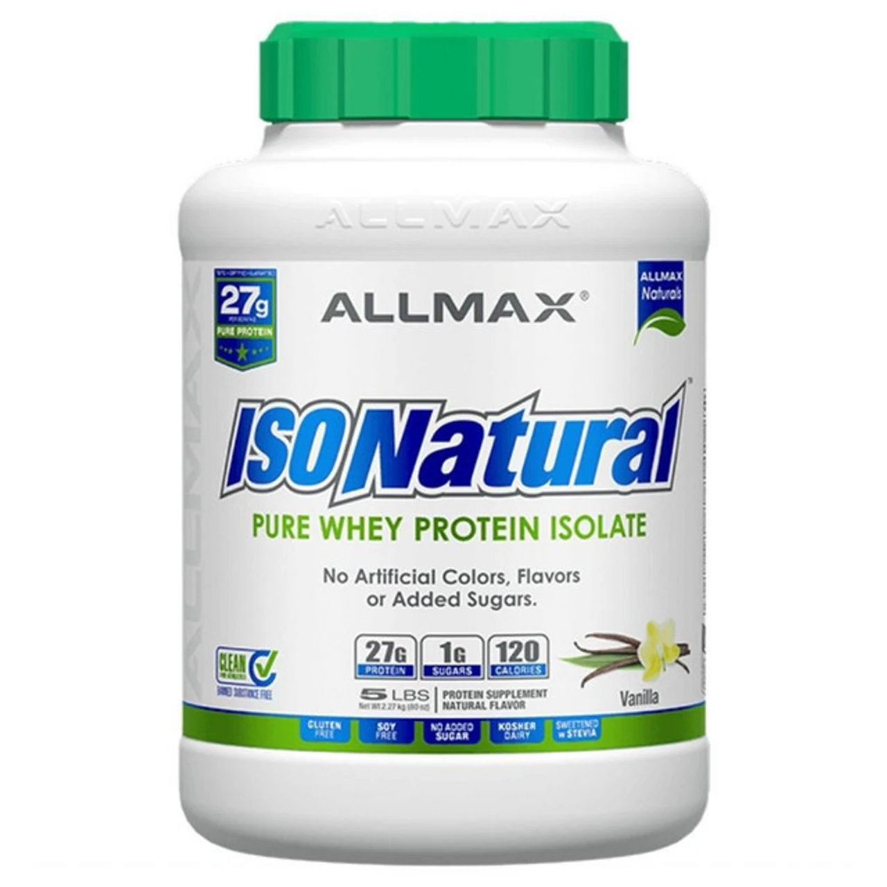 Allmax Nutrition IsoNatural Whey Protein 5 Lbs 2 Allmax Nutrition IsoNatural Whey Protein 5 Lbs - Image 2