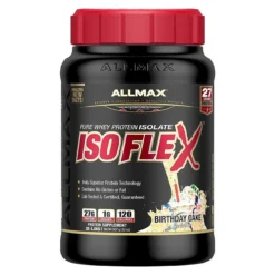 Allmax Nutrition IsoFlex Protein 2 Lbs -Now Foods Store allmax isoflex 2lbs birthday cake 03703.1707418167