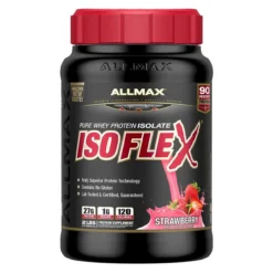 Allmax Nutrition IsoFlex Protein 2 Lbs -Now Foods Store allmax isoflex 2lbs strawberry 66382.1707420274