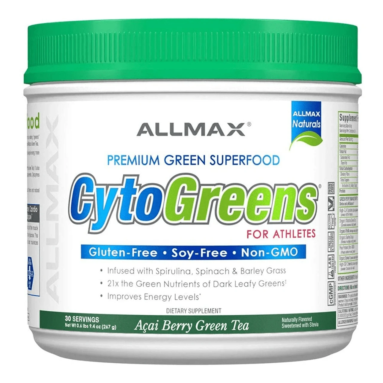 NovaForme CytoGreens Acai Berry Green Tea 30 Servings 1 NovaForme CytoGreens Acai Berry Green Tea 30 Servings