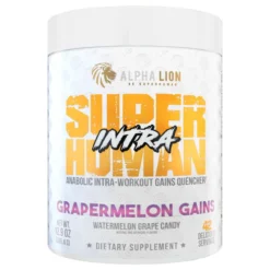 Alpha Lion Super Human Intra 21 Servings 4 Alpha Lion Super Human Intra 21 Servings -Now Foods Store alphalion intra grapemelon gains new tubs 14818.1713904899