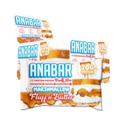 The Anabar Protein Bar 12 Box -Now Foods Store anabar fluff n butter 28371.1744152522