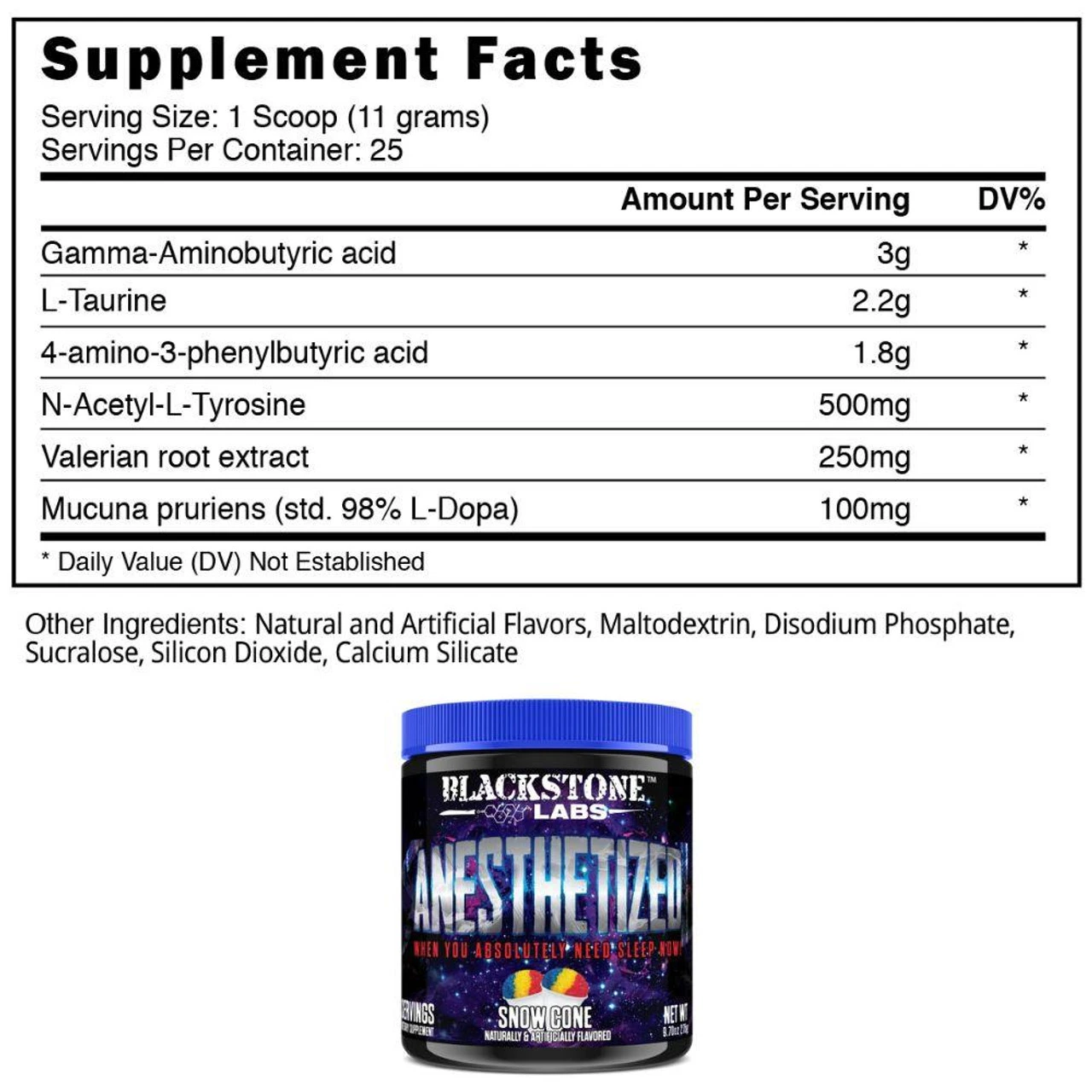 Blackstone Labs Anesthetized 25 Servings 6 Blackstone Labs Anesthetized 25 Servings - Image 6