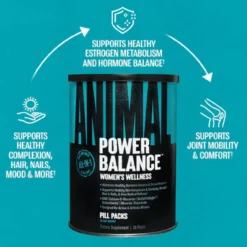 Universal Animal Power Balance Women's Wellness Pill Packs 30ct 5 Universal Animal Power Balance Women's Wellness Pill Packs 30ct -Now Foods Store animal power balance image 19643.1707420044