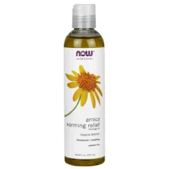 Now Foods Arnica Warming Relief Massage Oil 8 Oz