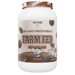 Axe & Sledge Farm Fed 28 Servings 11 Axe & Sledge Farm Fed 28 Servings -Now Foods Store axe farm fed chocolate cookies and cream new 89357.1733628492