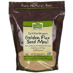 Now Foods Golden Flax Meal Organic 22 Oz