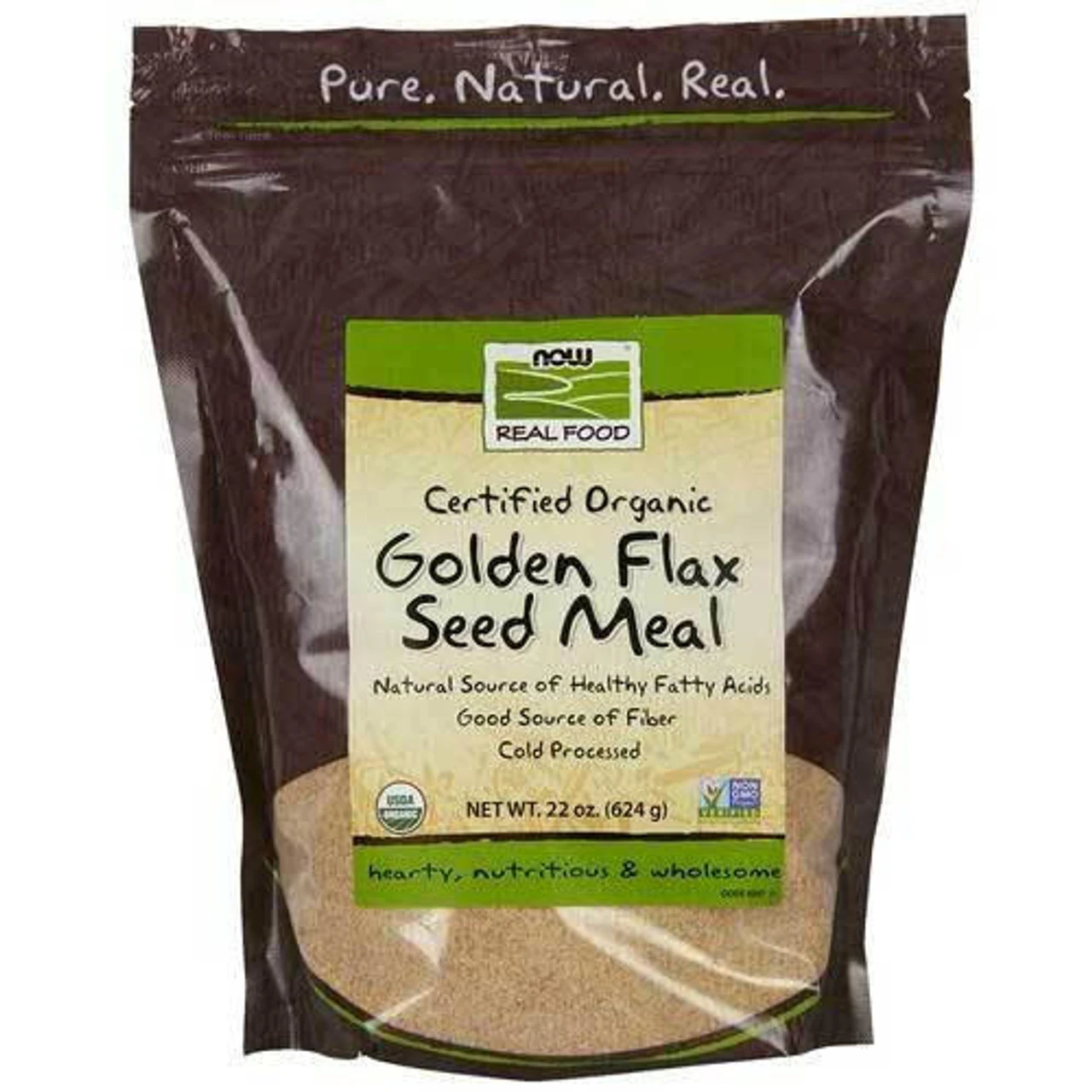 Now Foods Golden Flax Meal Organic 22 Oz 1 Now Foods Golden Flax Meal Organic 22 Oz