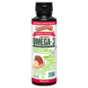 Barlean's Omega Swirl Omega-3 Flax Oil Supplement Strawberry Banana 16 Fl Oz