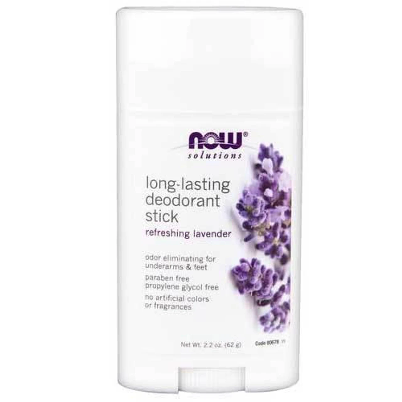Now Foods Long Lasting Deodorant Stick 2.2oz 1 Now Foods Long Lasting Deodorant Stick 2.2oz