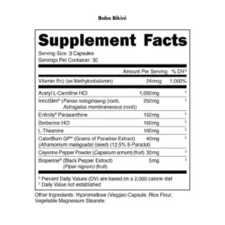 Bucked Up Babe Bikini 90 Capsules -Now Foods Store bucked up bikini ingredients 88753.1718663900