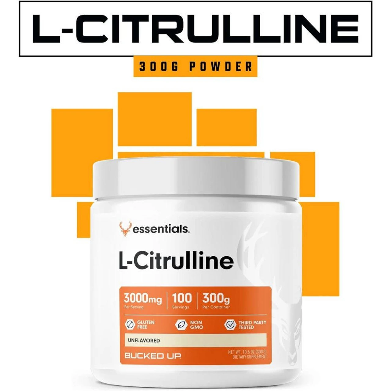 Bucked Up L-Citrulline 3000mg 100 Servings 2 Bucked Up L-Citrulline 3000mg 100 Servings - Image 2