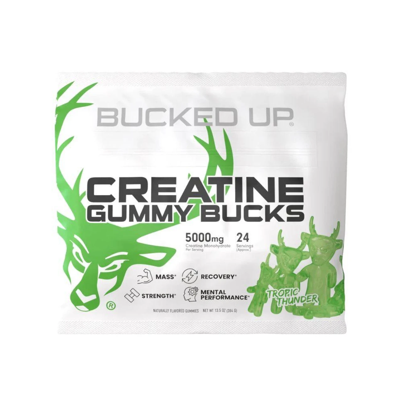 Bucked Up Creatine Gummies 24 Servings 2 Bucked Up Creatine Gummies 24 Servings - Image 2
