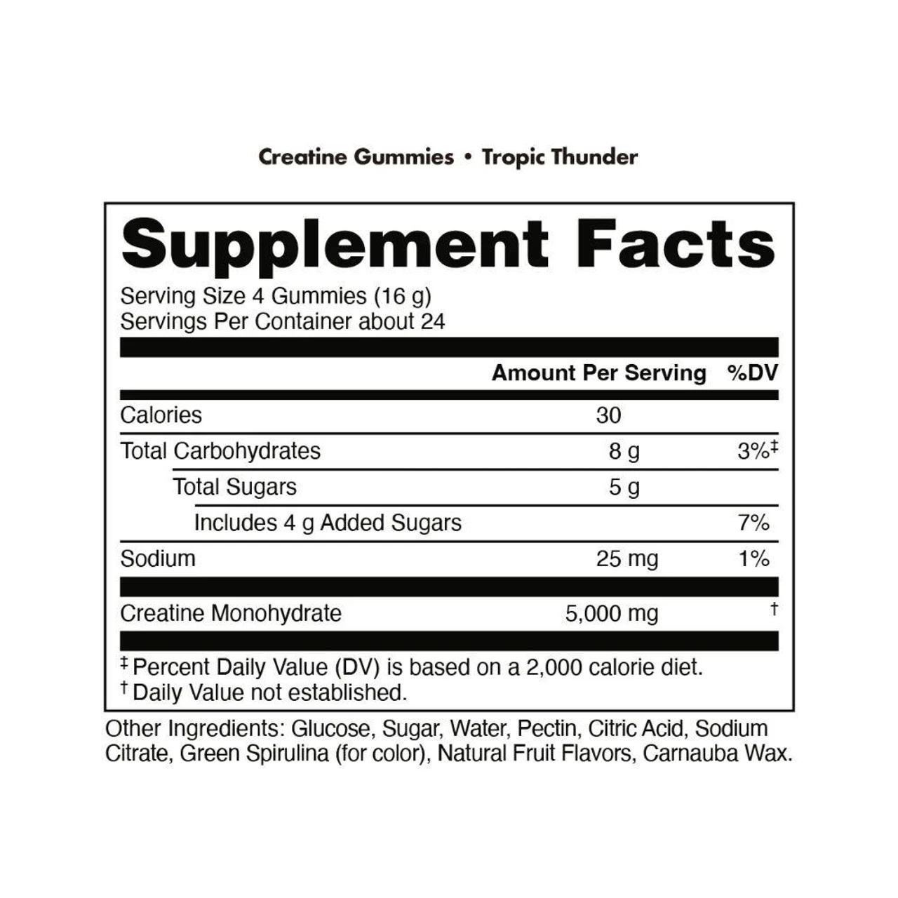 Bucked Up Creatine Gummies 24 Servings 6 Bucked Up Creatine Gummies 24 Servings - Image 6