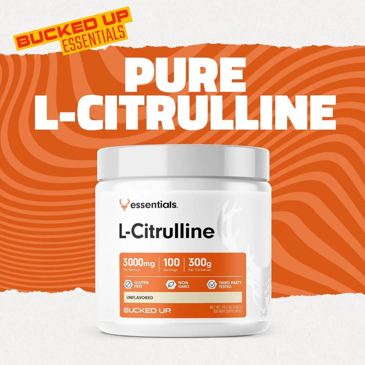 Bucked Up L-Citrulline 3000mg 100 Servings 3 Bucked Up L-Citrulline 3000mg 100 Servings - Image 3