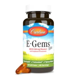 Carlson E-Gems Elite 400 IU 60 Softgels