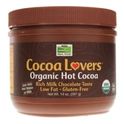 Now Foods Hot Cocoa Organic Mix 14 Oz