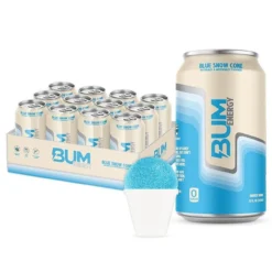 CBUM BUM Energy Drink RTD 12 Case 26 CBUM BUM Energy Drink RTD 12 Case -Now Foods Store cbum energy blue snowcone new 84592.1719357328
