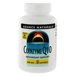 Source Naturals CoQ-10 Bonus! 30 Free 200mg 60 Gels