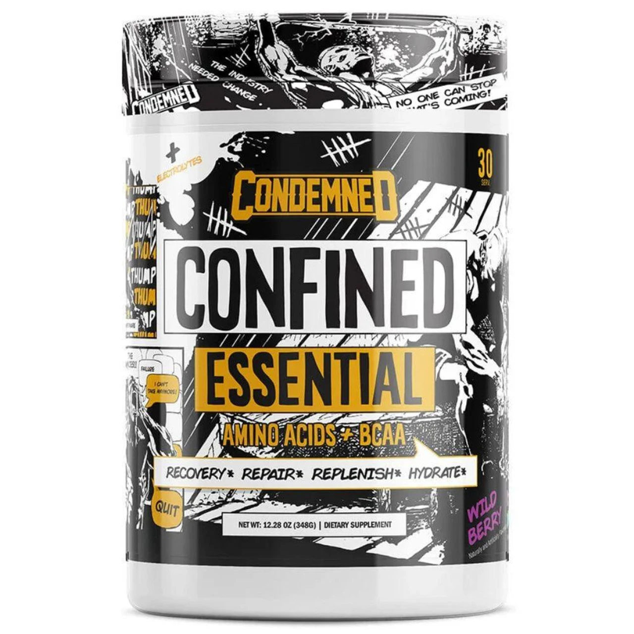 Condemned Labz Confined EAA/BCAA 30 Servings 6 Condemned Labz Confined EAA/BCAA 30 Servings - Image 6