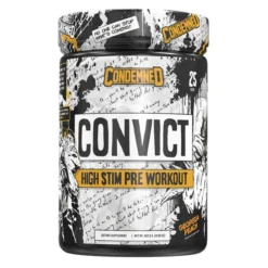 Condemned Labz Convict 2.0 Pre-Workout 25 Servings 12 Condemned Labz Convict 2.0 Pre-Workout 25 Servings -Now Foods Store condemned convict georgia peach new 95048.1742854815